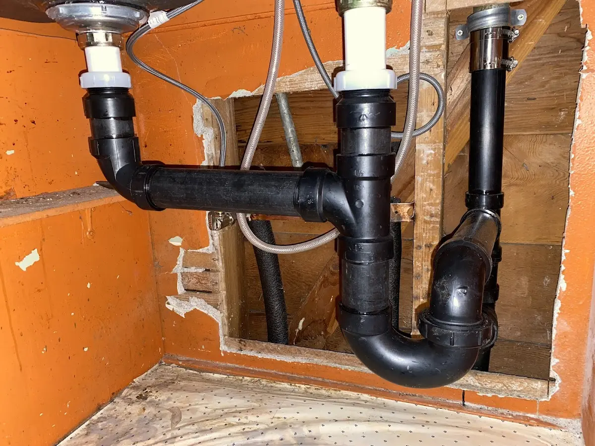 Professional Garbage Disposal Repair equipment and tools on the job in Beaumont